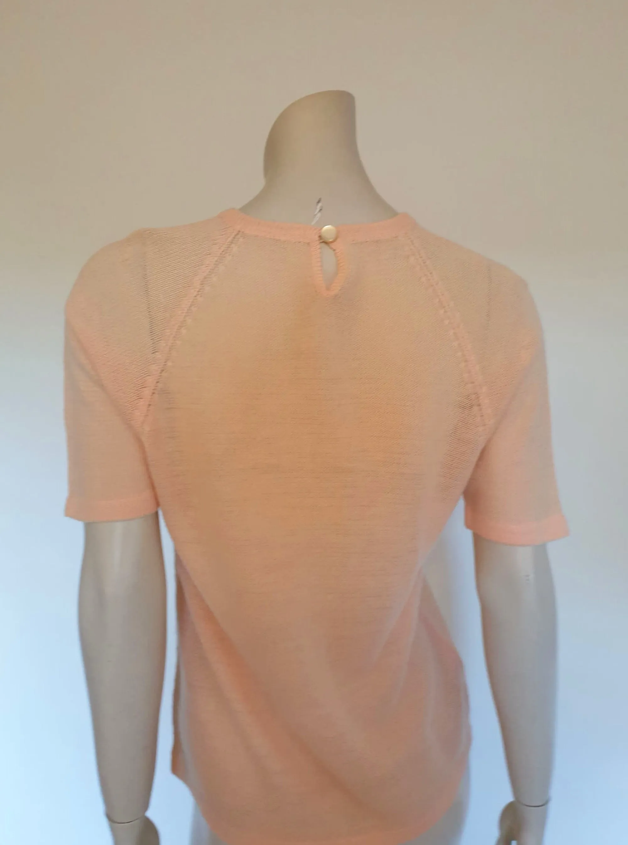 1960s Bittersweet Pink Knit Top - M