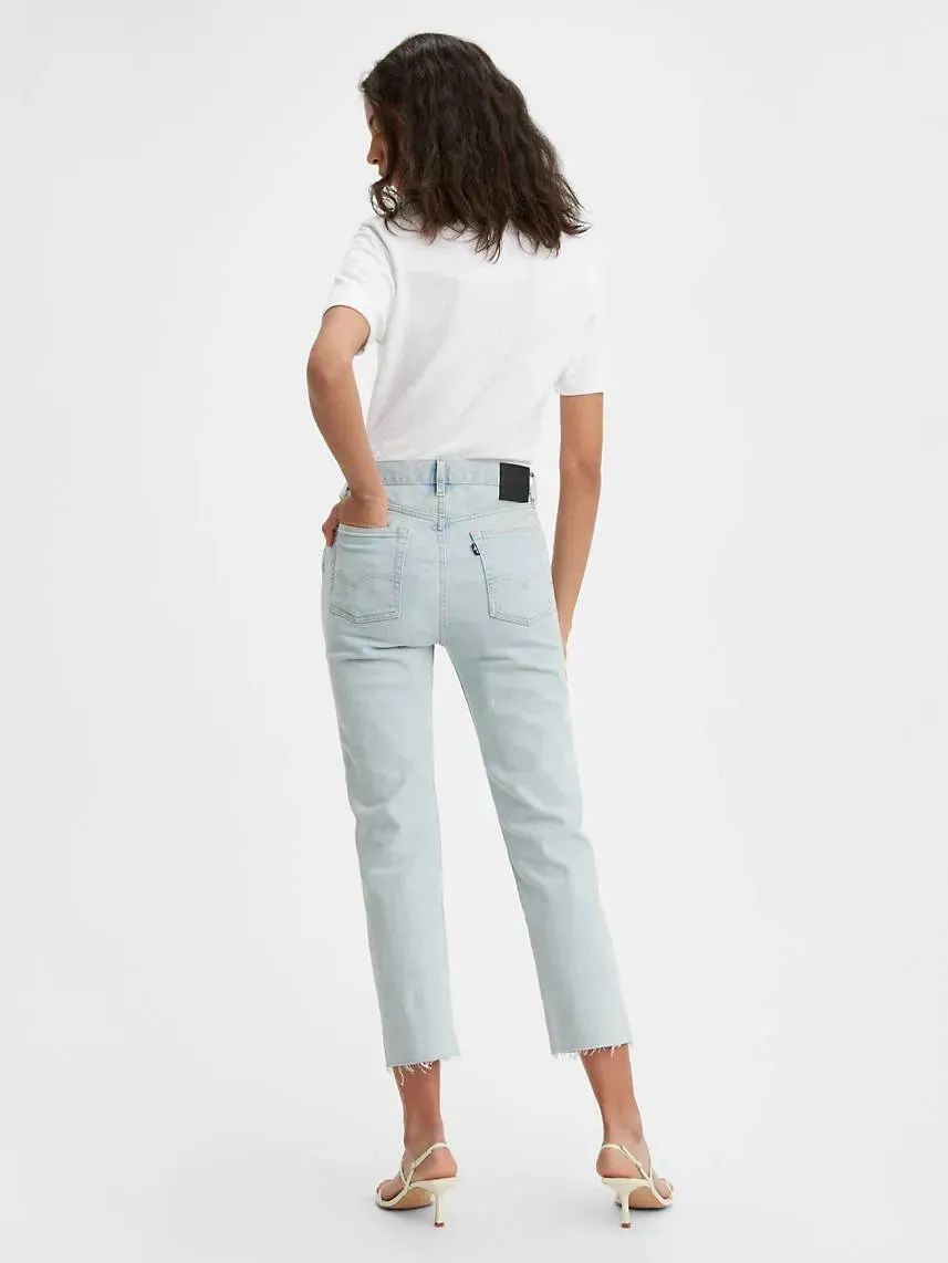 501® Crop Jeans LMC BLEACHED SAND