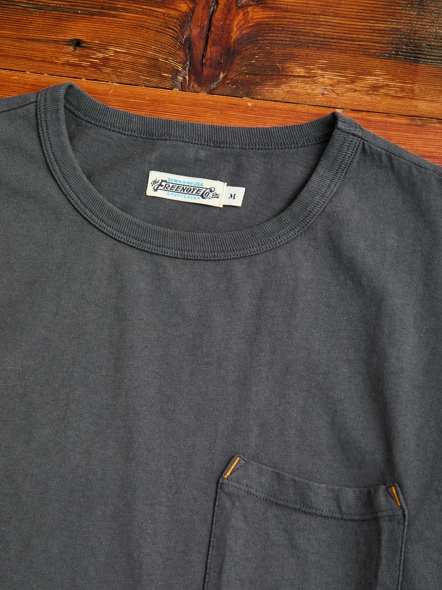 9oz Pocket T-Shirt in Midnight