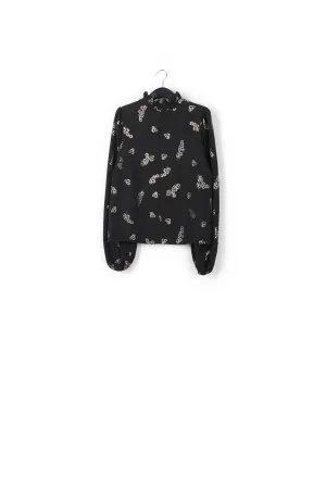 Adries ruffle collar top