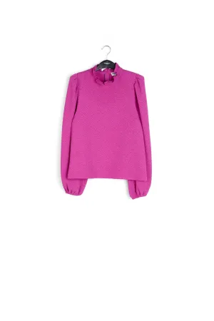 Adries ruffle collar top
