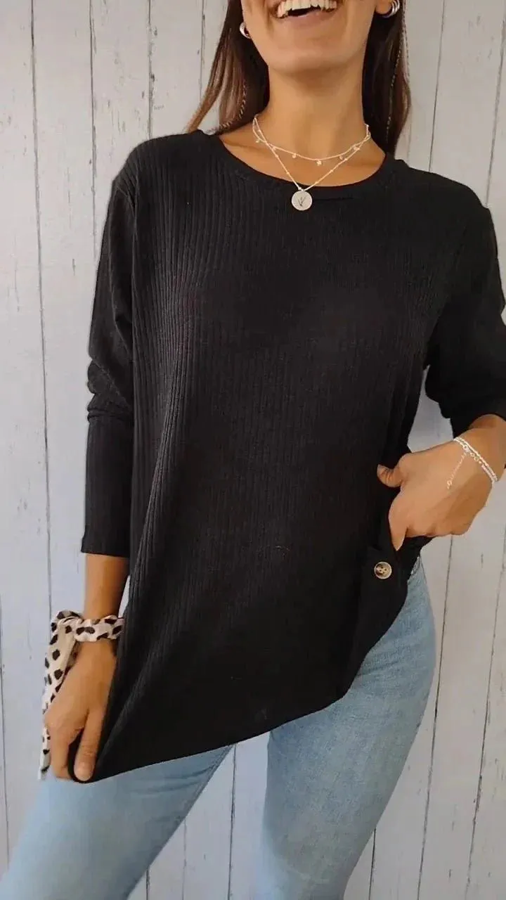 Alice | Soft Button-Down Top