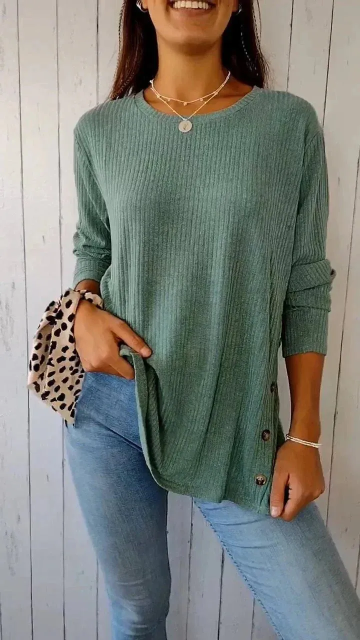 Alice | Soft Button-Down Top