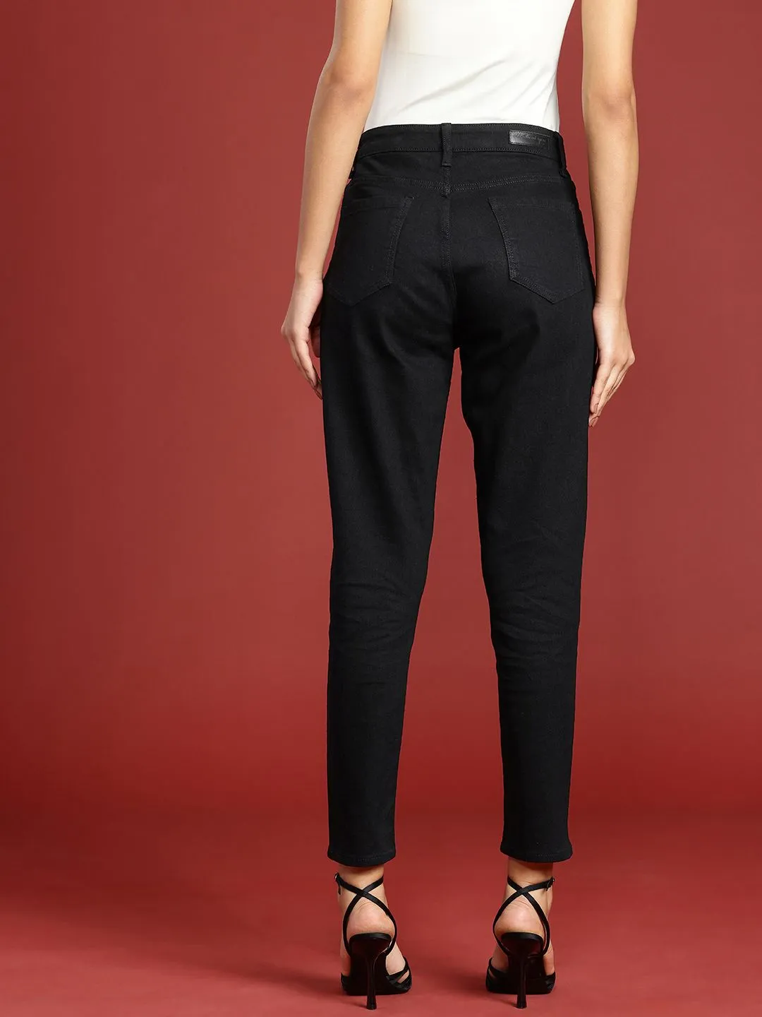 all about you Women High-Rise Mom Fit Stretchable Jeans