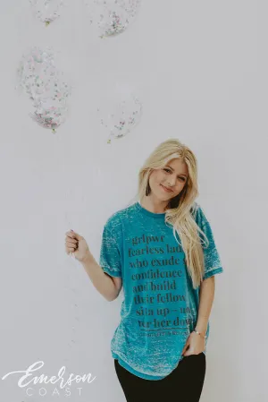 Alpha Delta Pi Girl Gang Big Little Tee