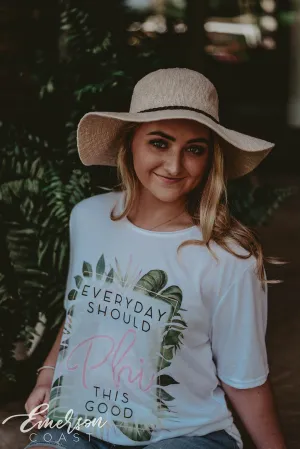 Alpha Phi Tropical Bid Day Tee