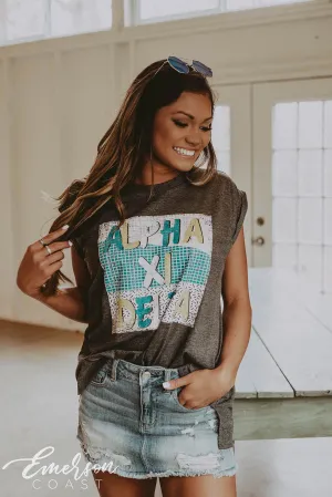 Alpha Xi Delta Retro PR T-shirt