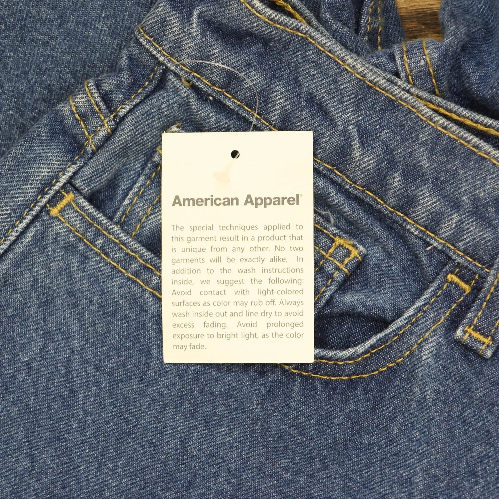 American Apparel Womens High-Waist Rise Mom Jean Medium Wash Blue 32x32