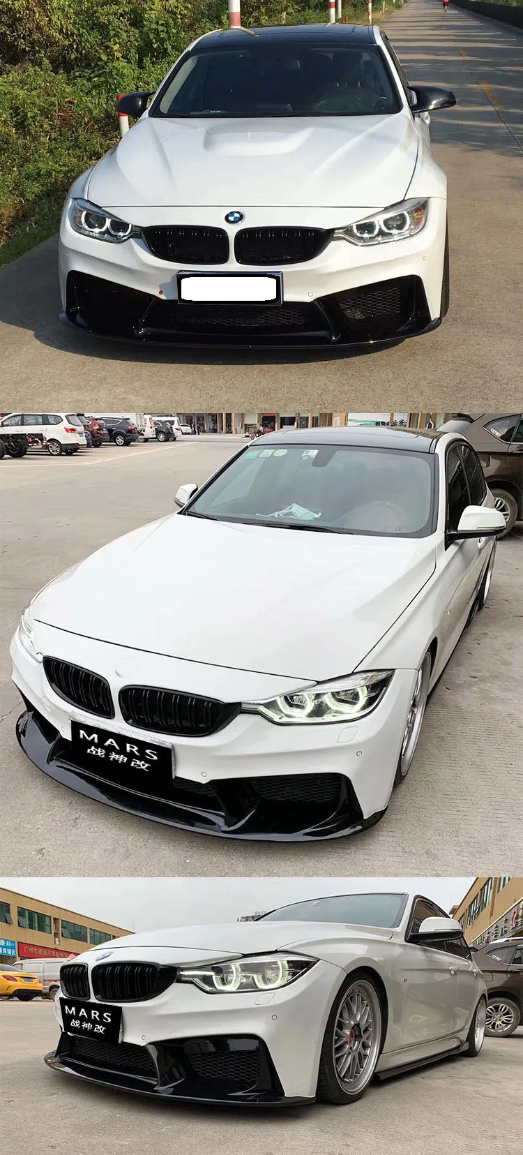 AMX CUSTOM FULL BODY KIT FOR BMW 3 Series F30 F32 F33 F36