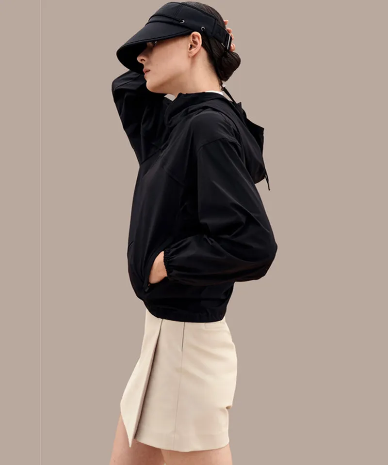 Anell Golf Cotton Wrap Skirt Pants - Beige