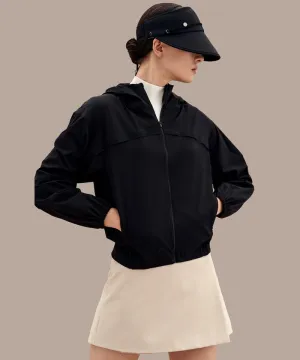 Anell Golf Cotton Wrap Skirt Pants - Beige