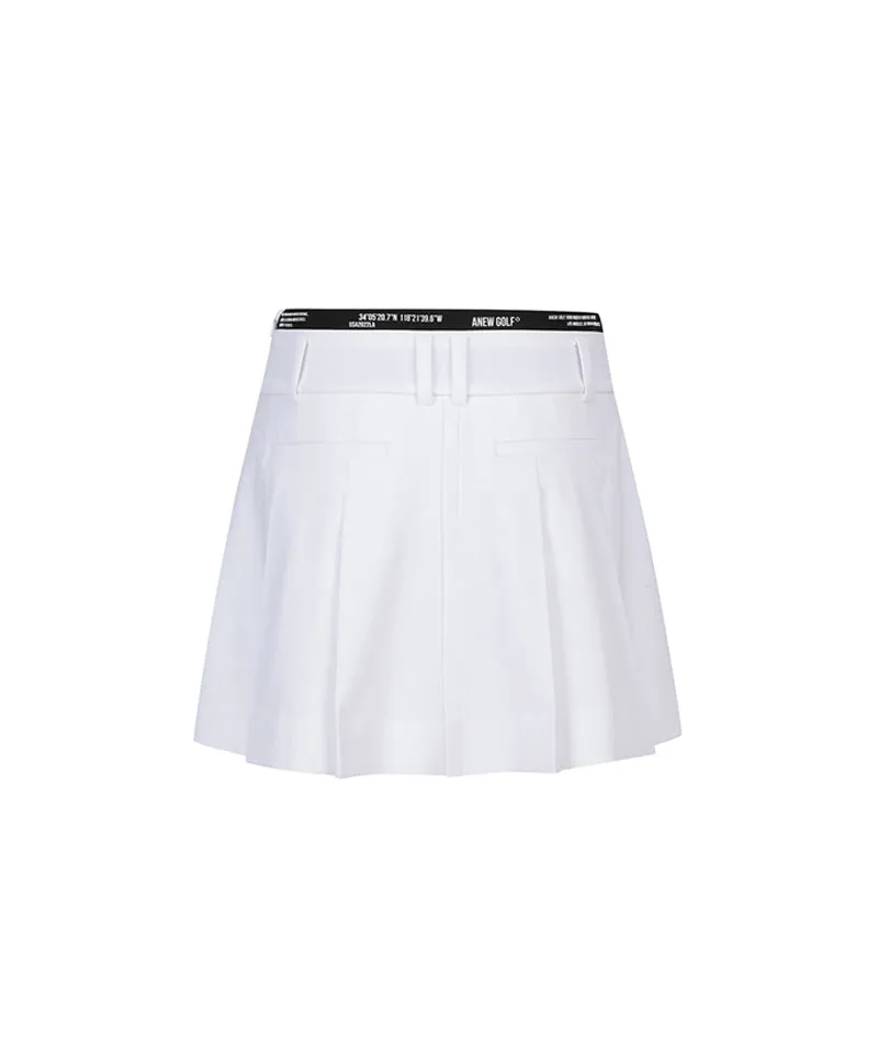 ANEW Golf Women's Lap Skirt H/PT - White