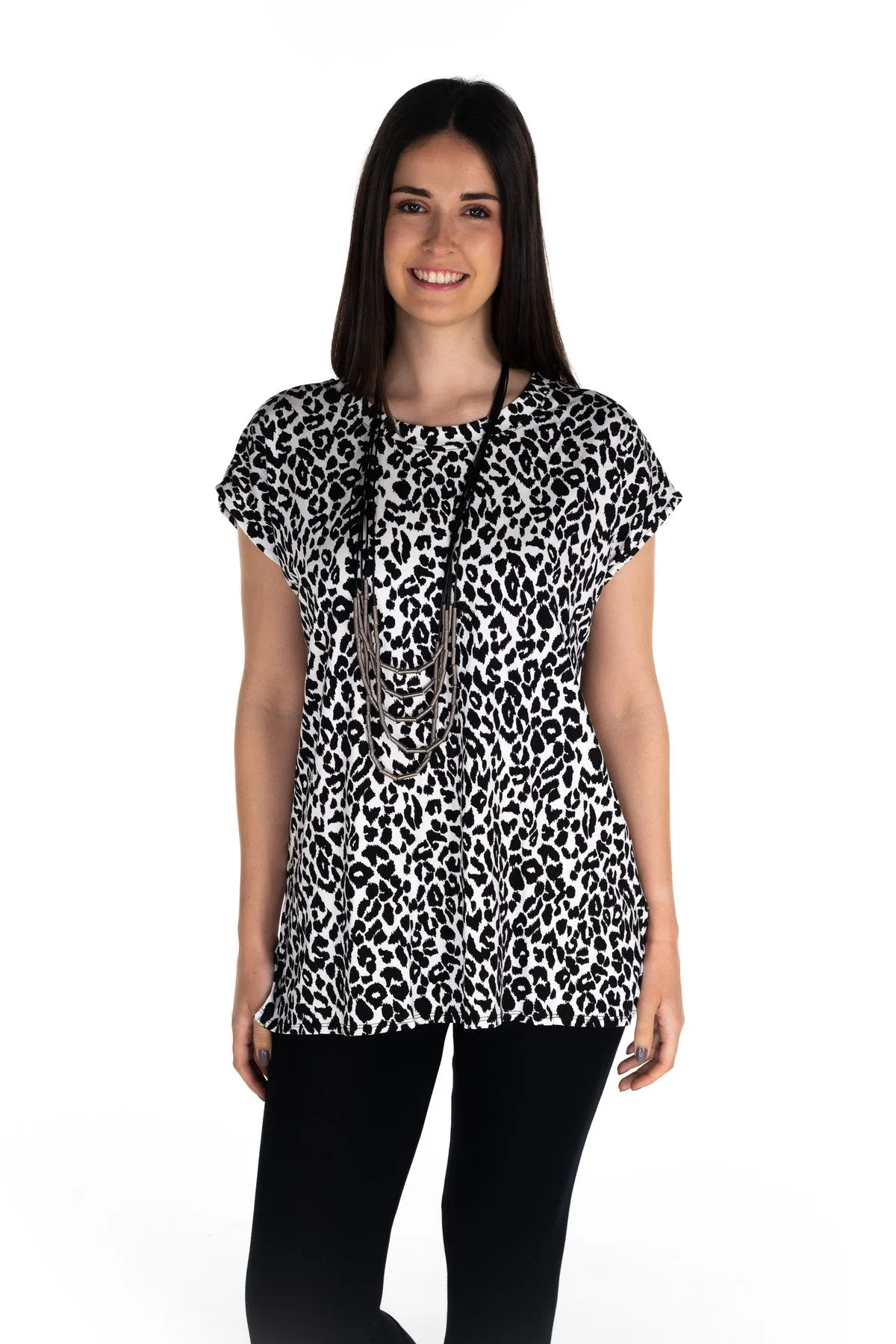 Angel Animal Print Tee