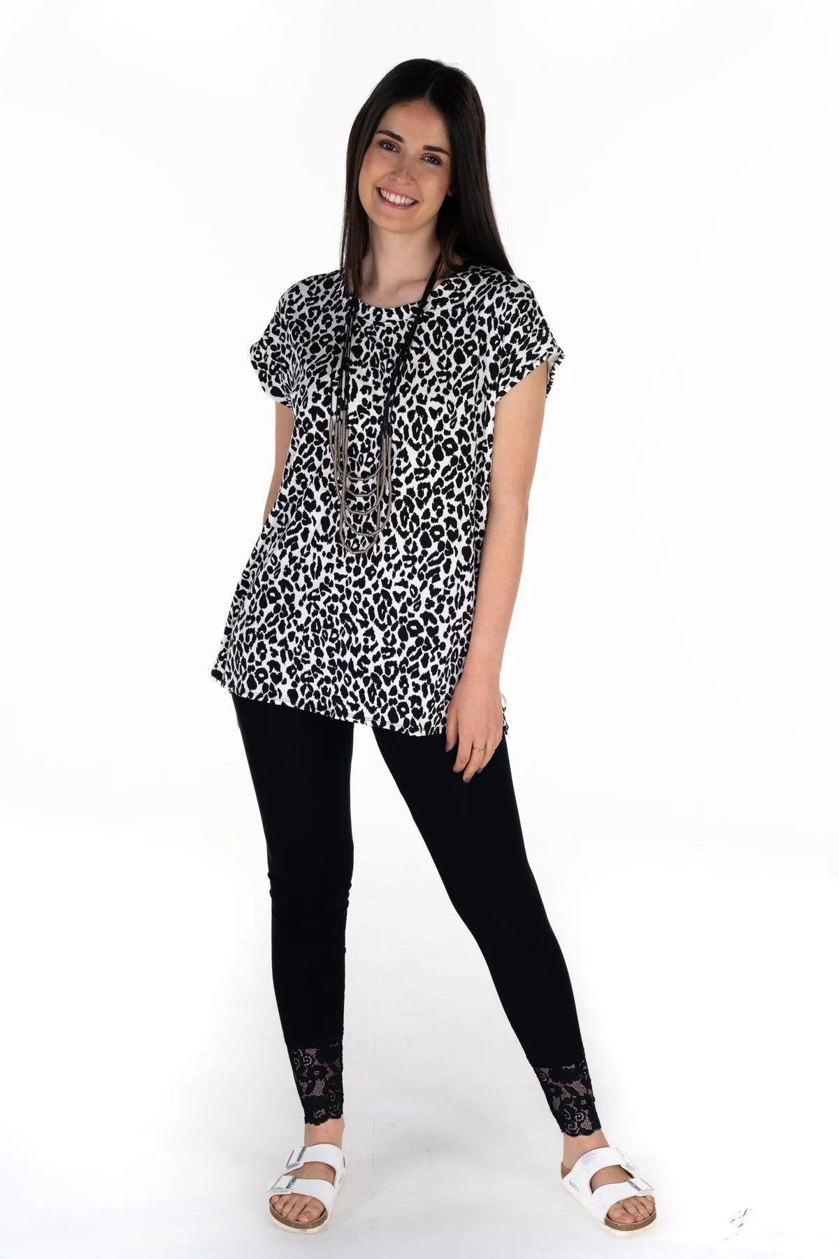 Angel Animal Print Tee