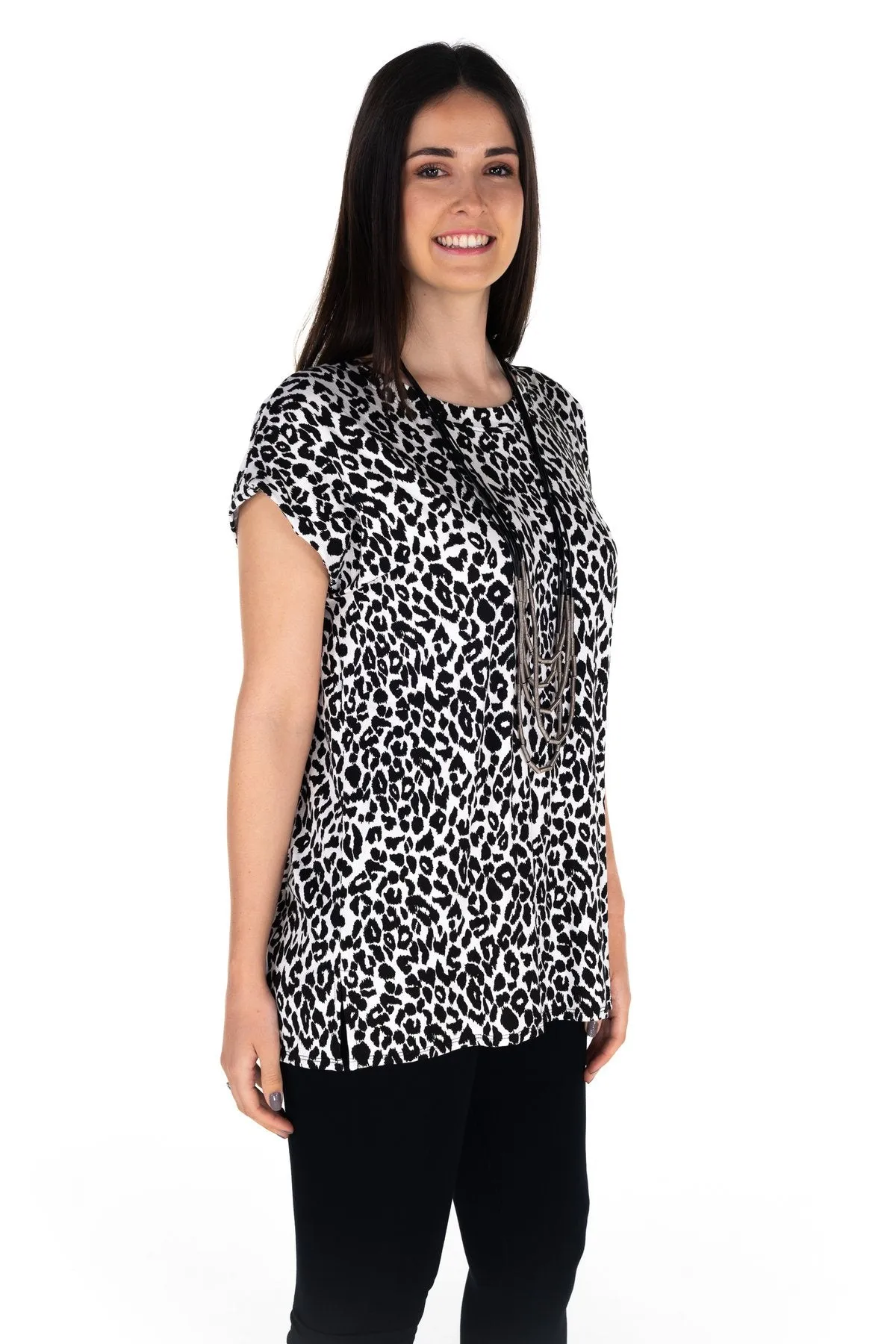 Angel Animal Print Tee