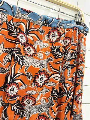 angie boho floral wrap maxi skirt