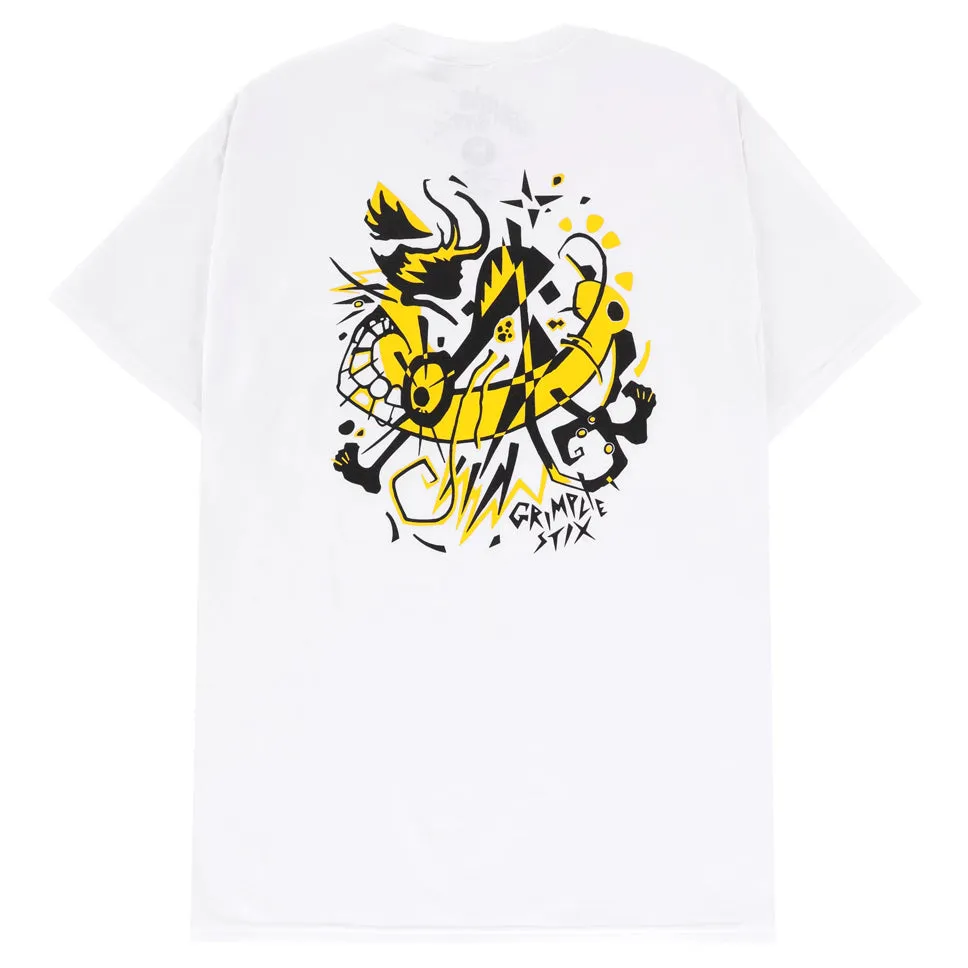 Anti-Hero Grimple Stix Abstract Pocket T Shirt