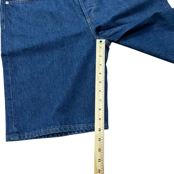Aritzia Denim Forum Bermuda Shorts The '90s Cindy Medium Wash Size 28