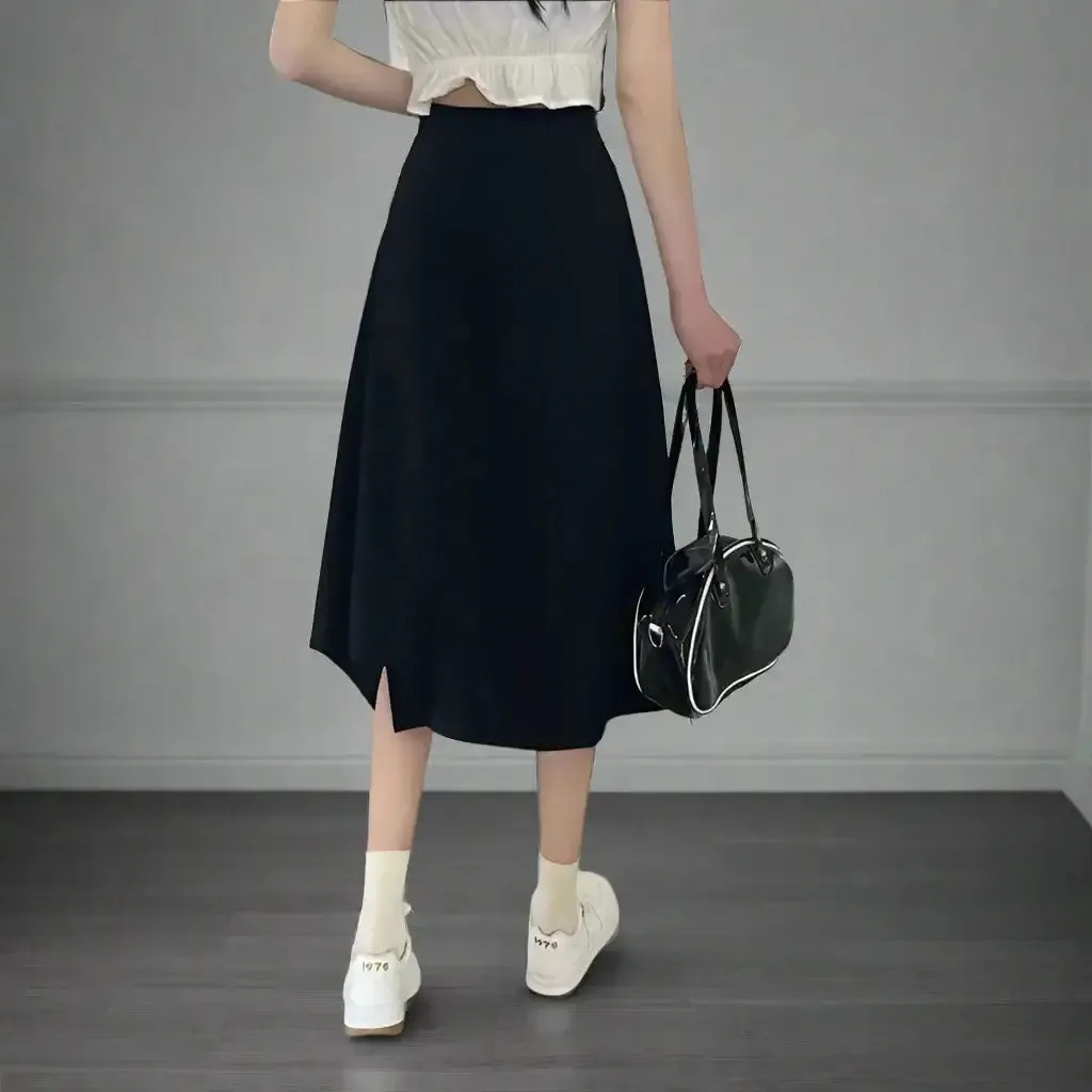 Asymmetrical Wrap Skirt