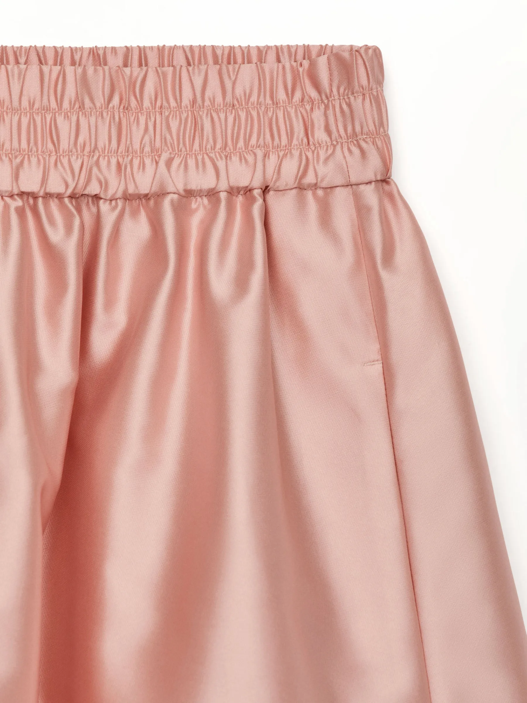Balloon-Hem Skirt
