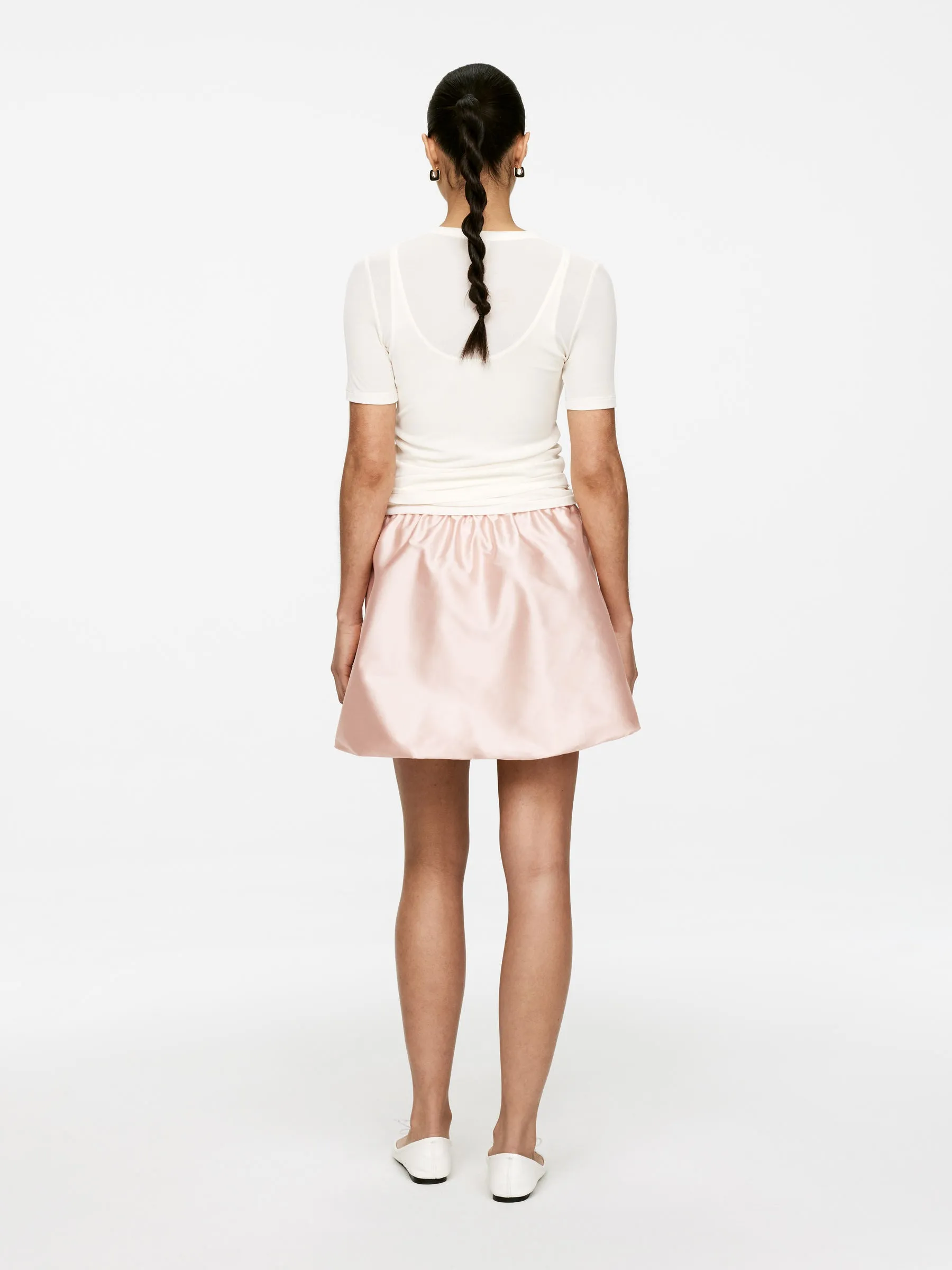 Balloon-Hem Skirt