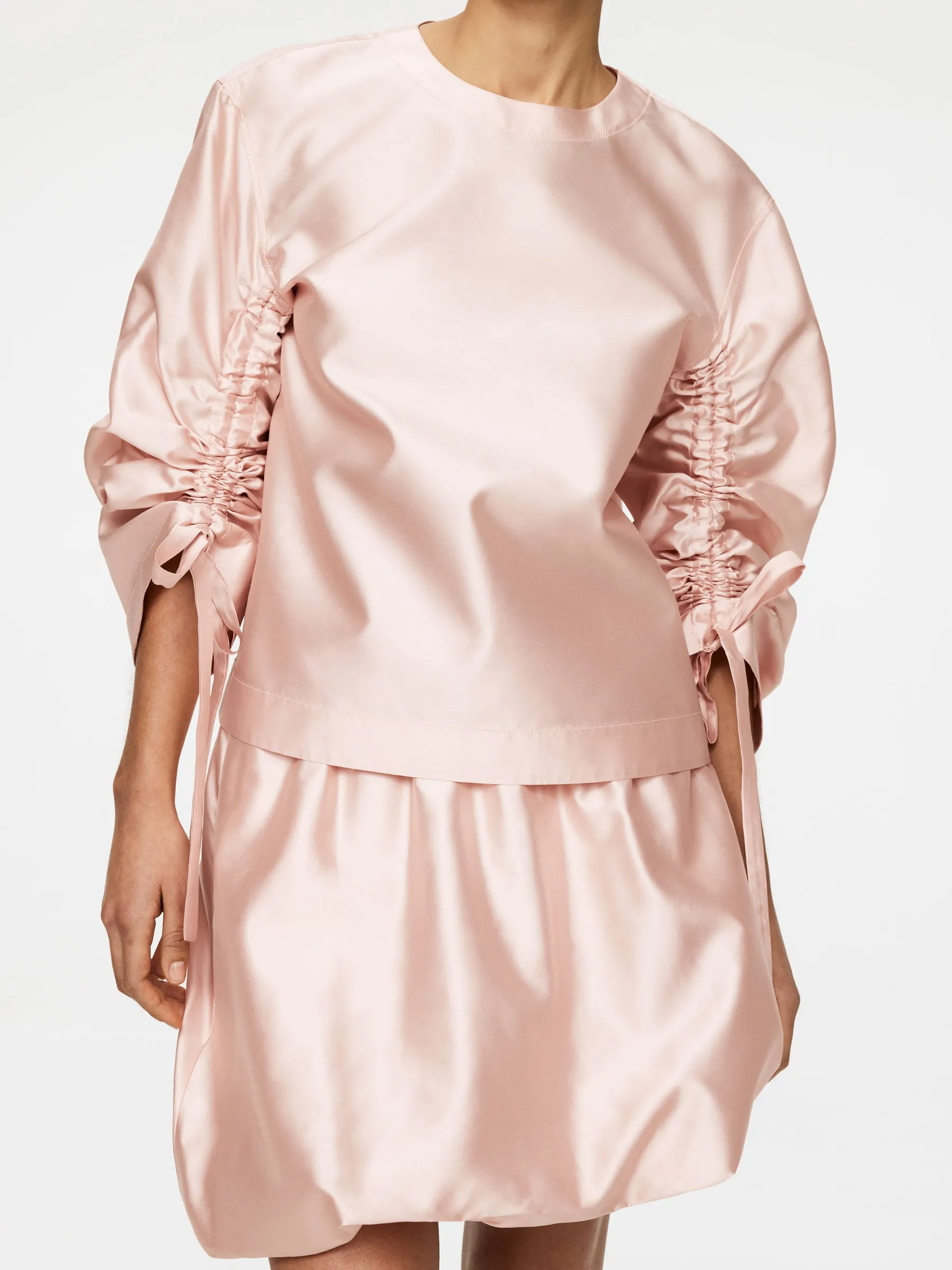 Balloon-Hem Skirt