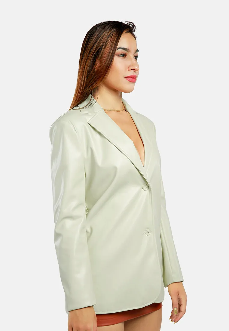 Basic Button Down Blazer