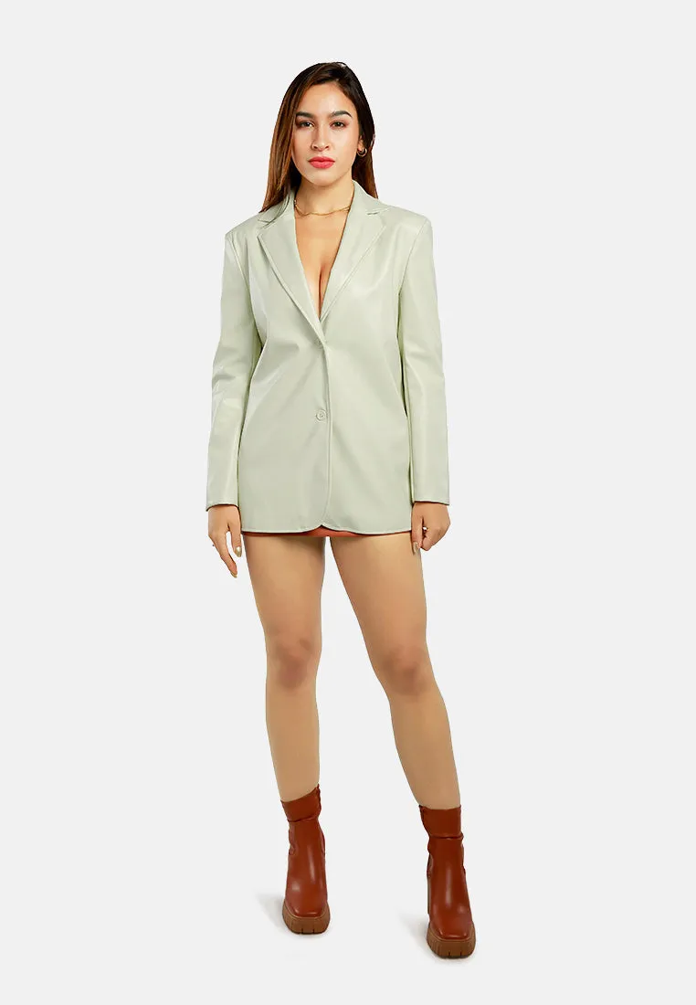 Basic Button Down Blazer