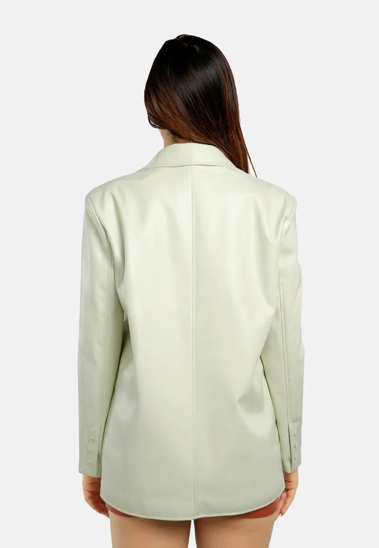 Basic Button Down Blazer