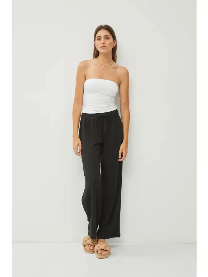 Basic Off White Bandeau Top