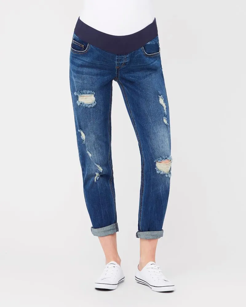 Baxter Boyfriend Jean Indigo Fade