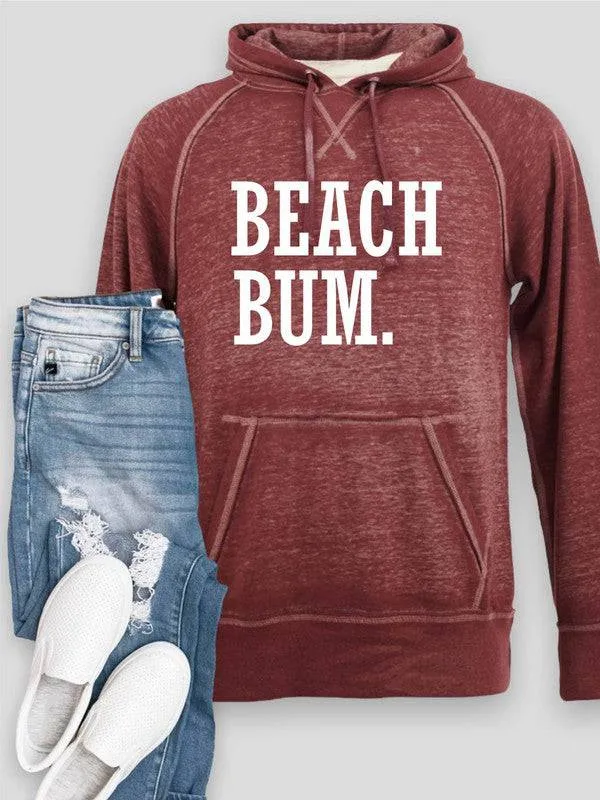 Beach Bum Vintage hoodie Plus Size