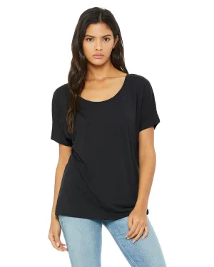 Bella Canvas Ladies Slouchy T-Shirt | Dark Grey