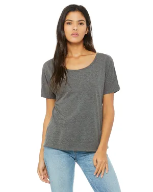 Bella Canvas Ladies Slouchy T-Shirt | Dp Hthr Speckled