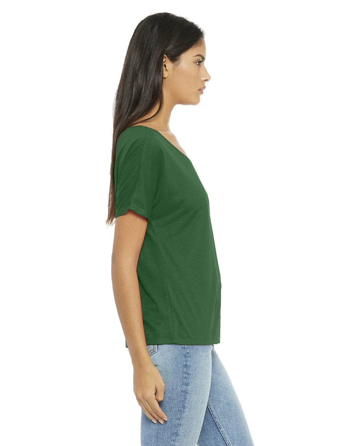 Bella Canvas Ladies Slouchy T-Shirt | Kelly