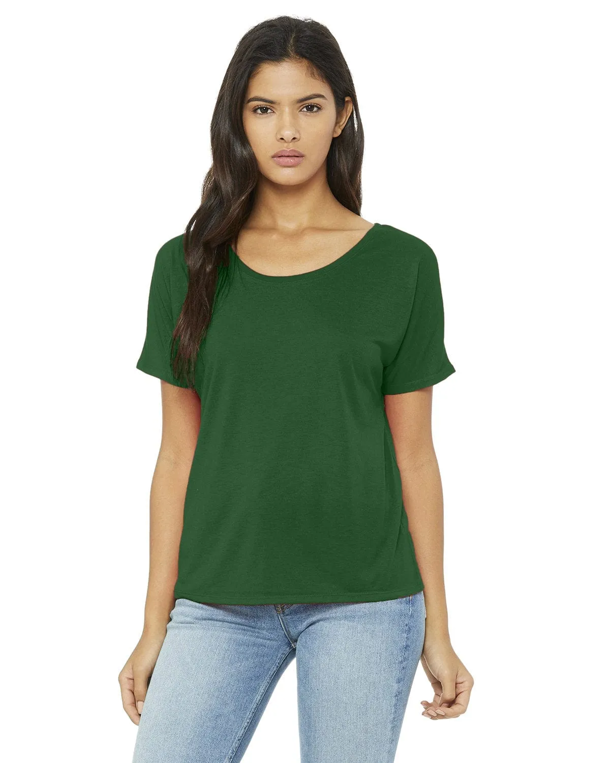 Bella Canvas Ladies Slouchy T-Shirt | Kelly