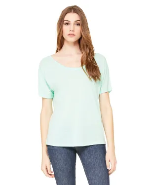 Bella Canvas Ladies Slouchy T-Shirt | Mint