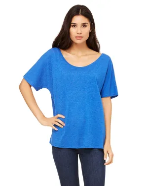 Bella Canvas Ladies Slouchy T-Shirt | True Royal Trbd