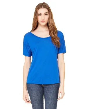 Bella Canvas Ladies Slouchy T-Shirt | True Royal