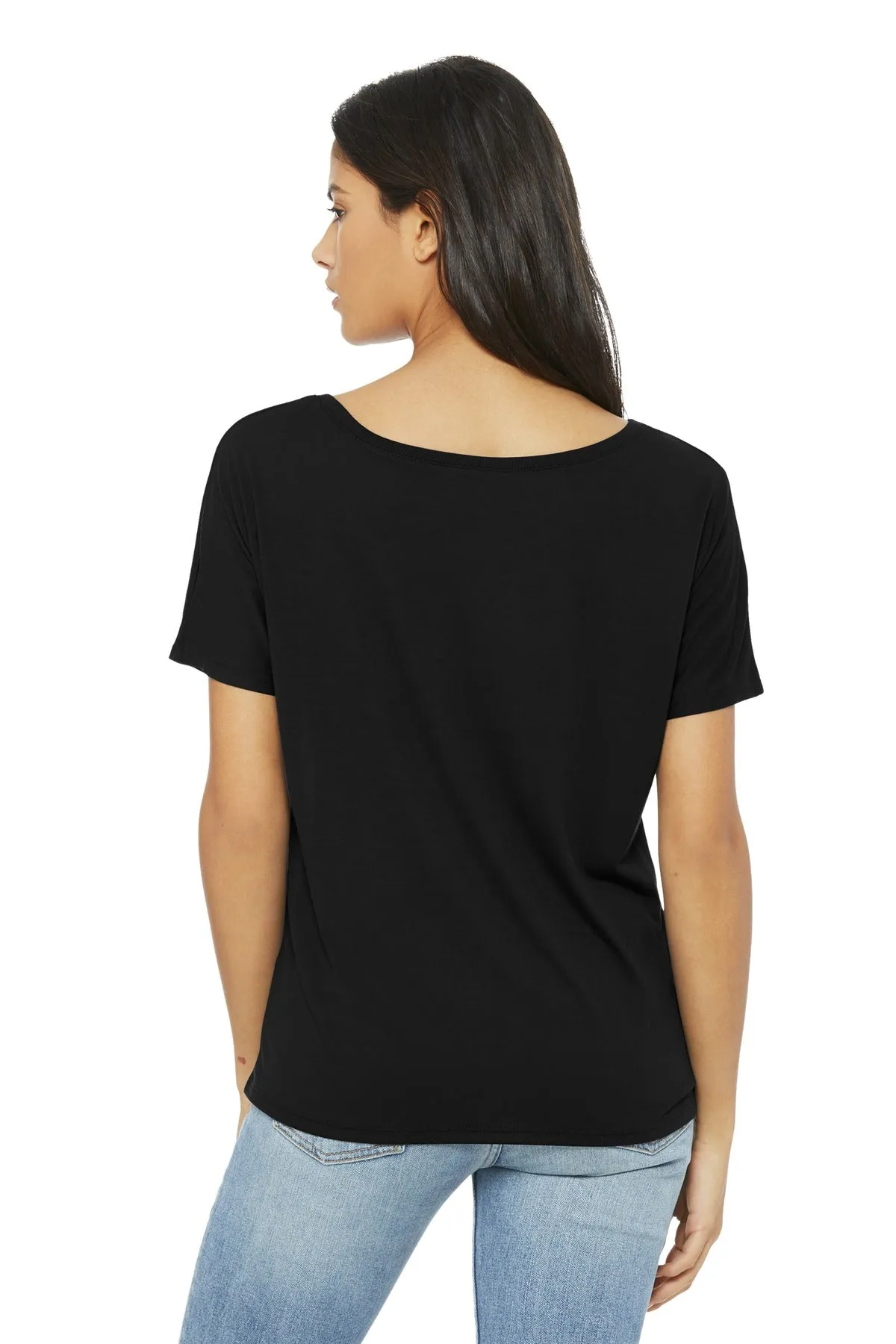 BELLA CANVAS  Women's Slouchy Tee. BC8816 Black