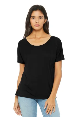 BELLA CANVAS  Women's Slouchy Tee. BC8816 Black