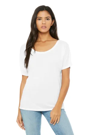 BELLA CANVAS  Women's Slouchy Tee. BC8816 White