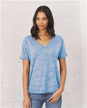 Bella   Canvas Women's Slouchy V-Neck T-Shirt - 8815