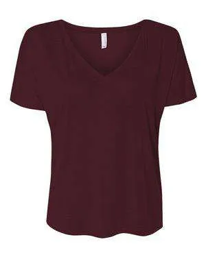 Bella   Canvas Women's Slouchy V-Neck T-Shirt - 8815
