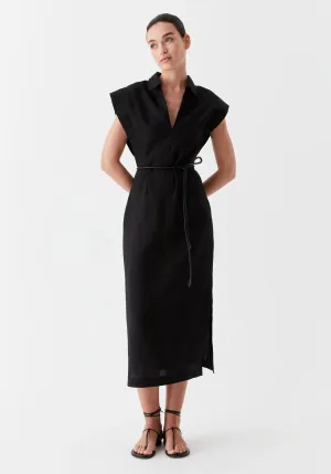 Belle Linen Dress