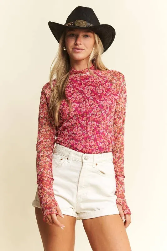 Betty's Floral Top