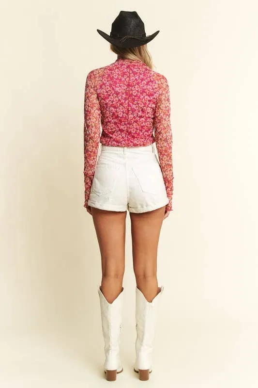 Betty's Floral Top