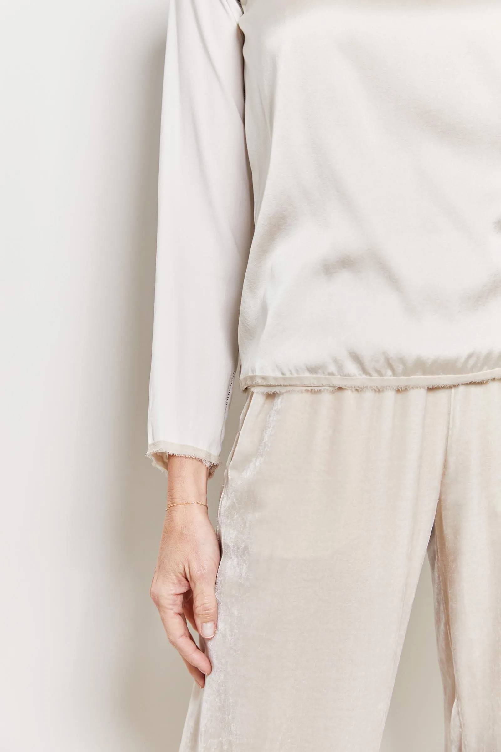 binx raglan silk top