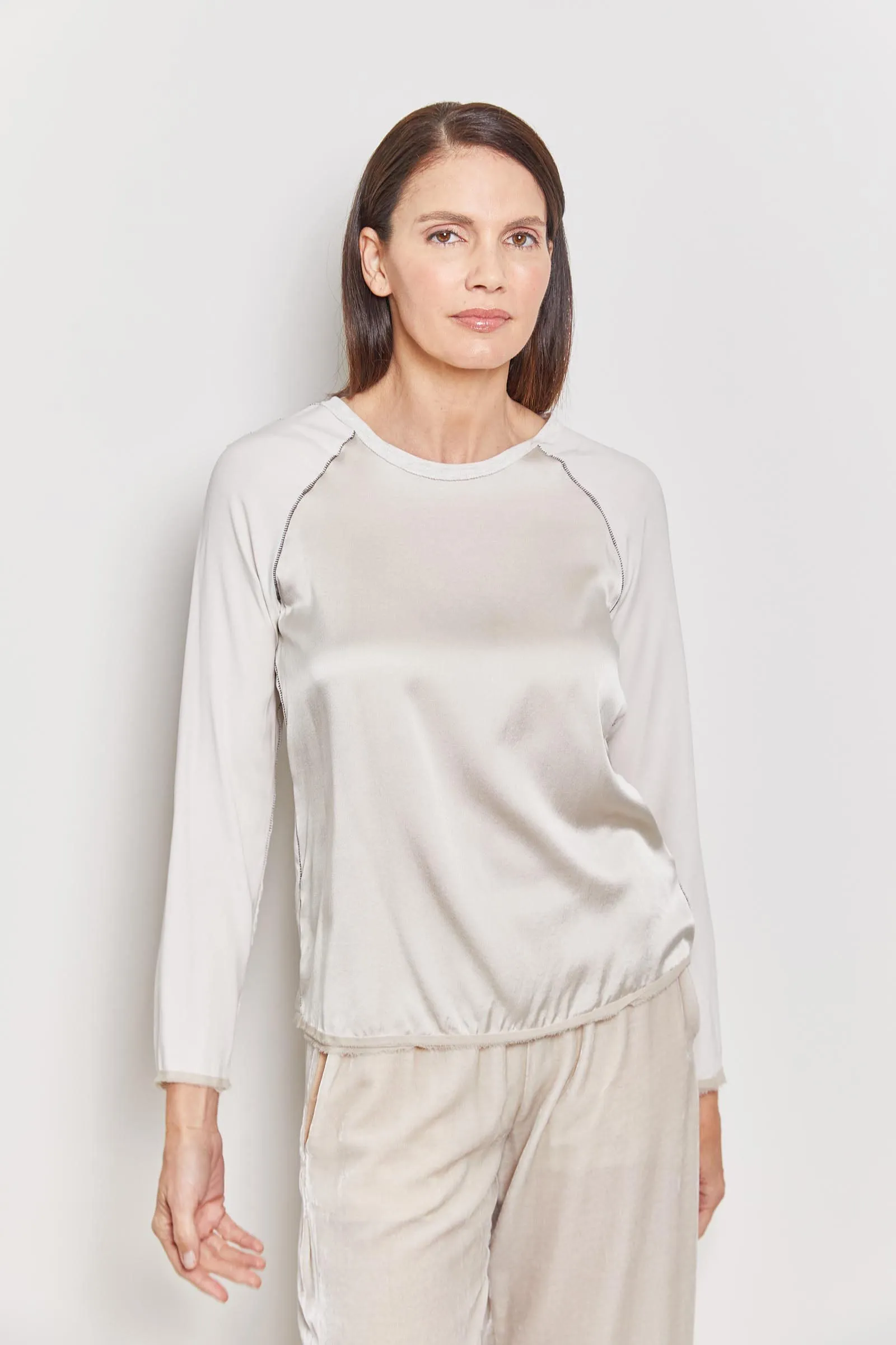 binx raglan silk top