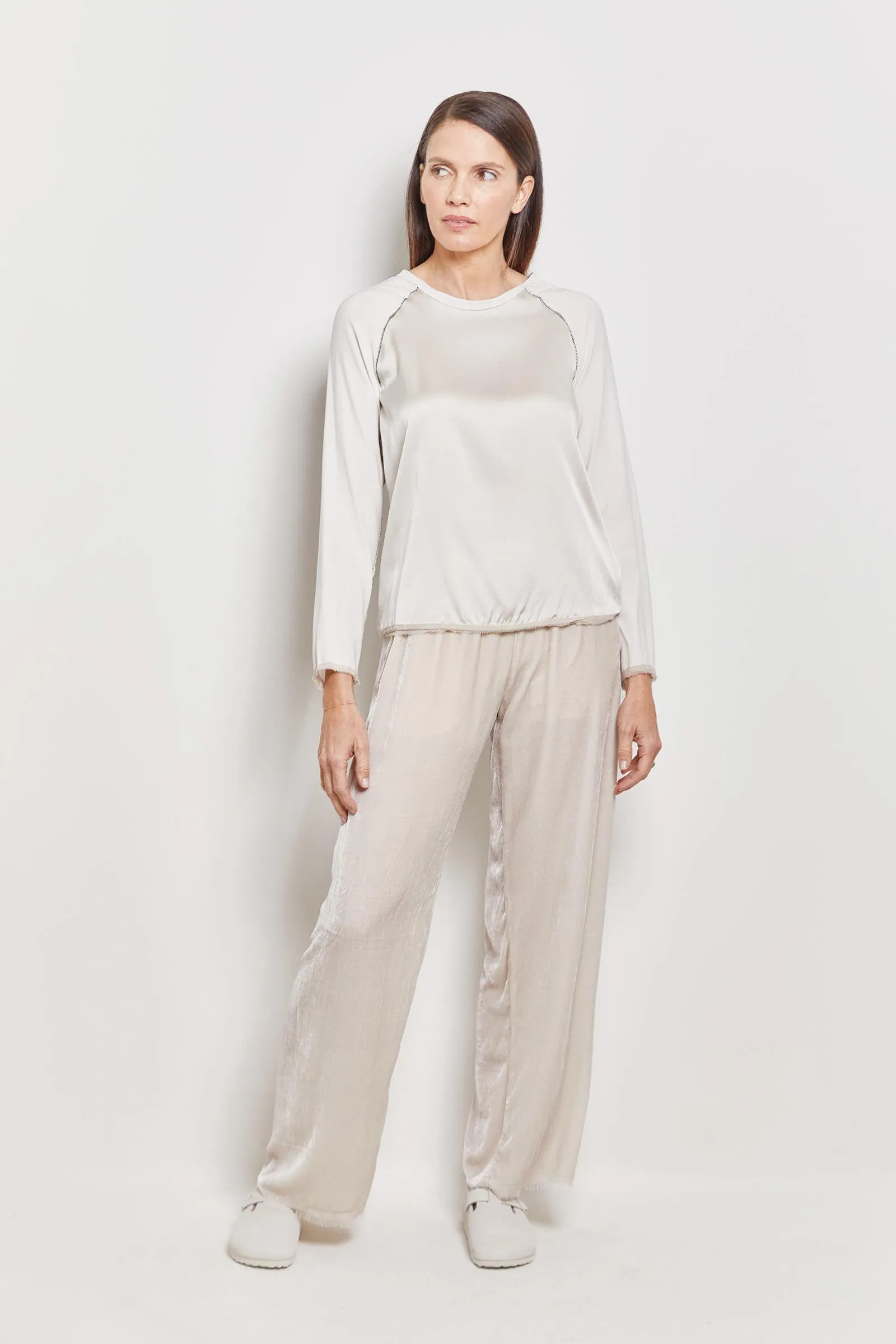 binx raglan silk top